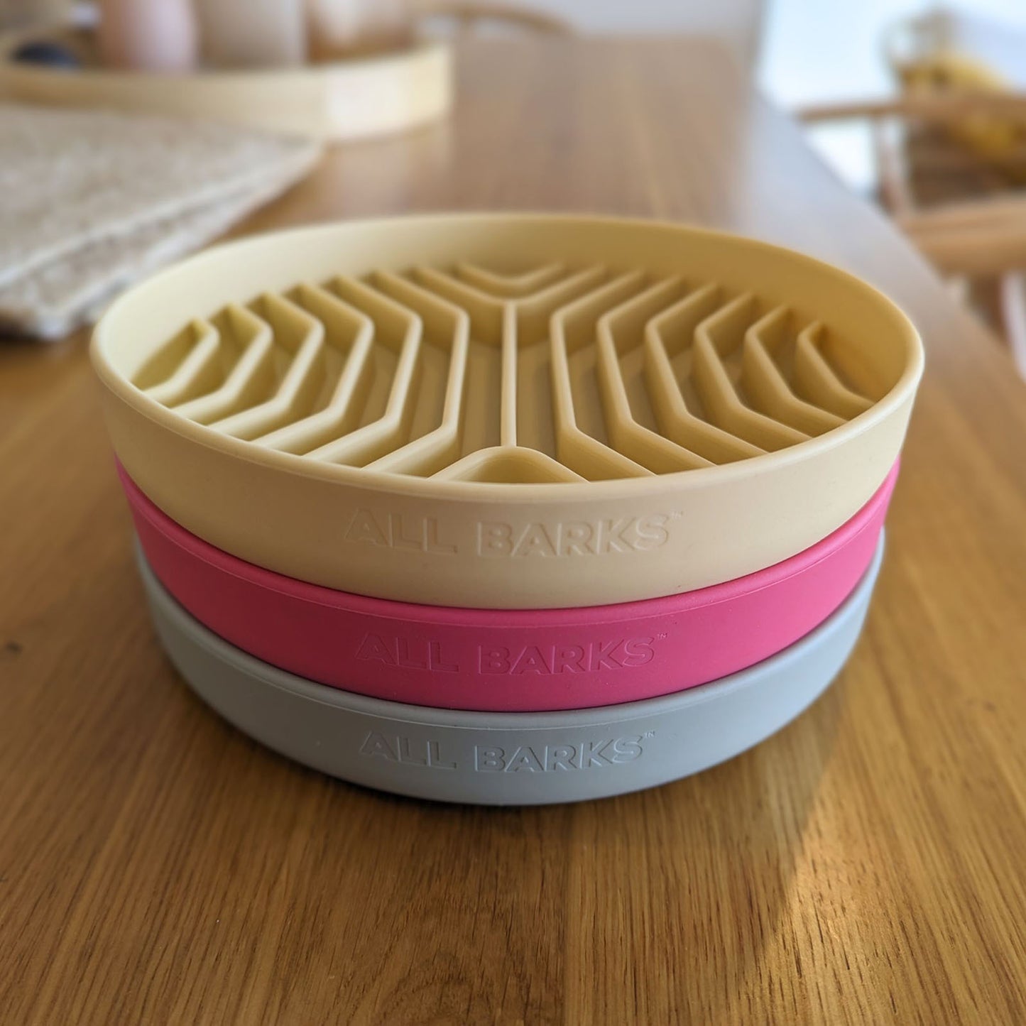 slow-feeder bowl stacked - All Barks