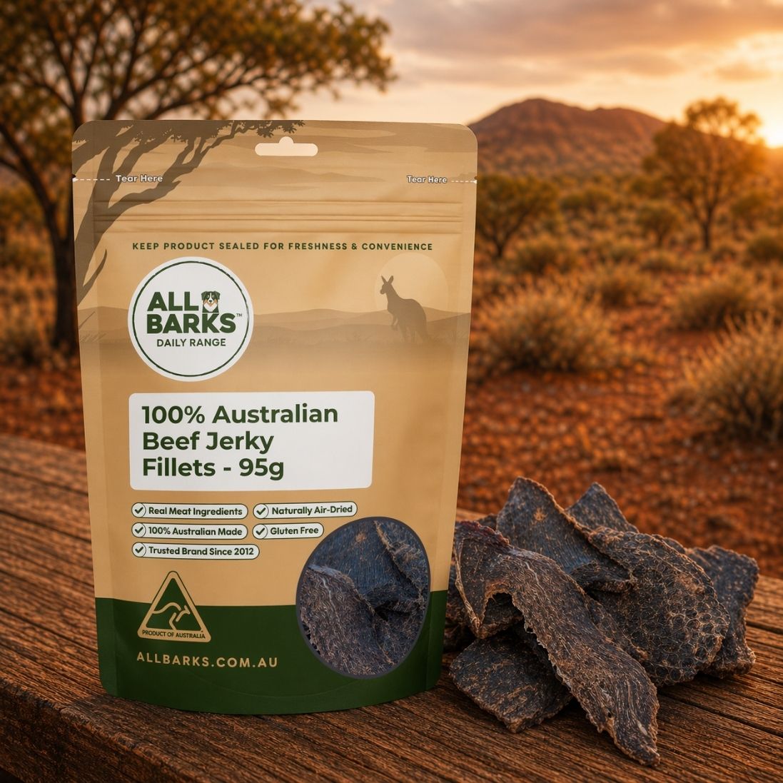 100% Natural Australian Beef Jerky
