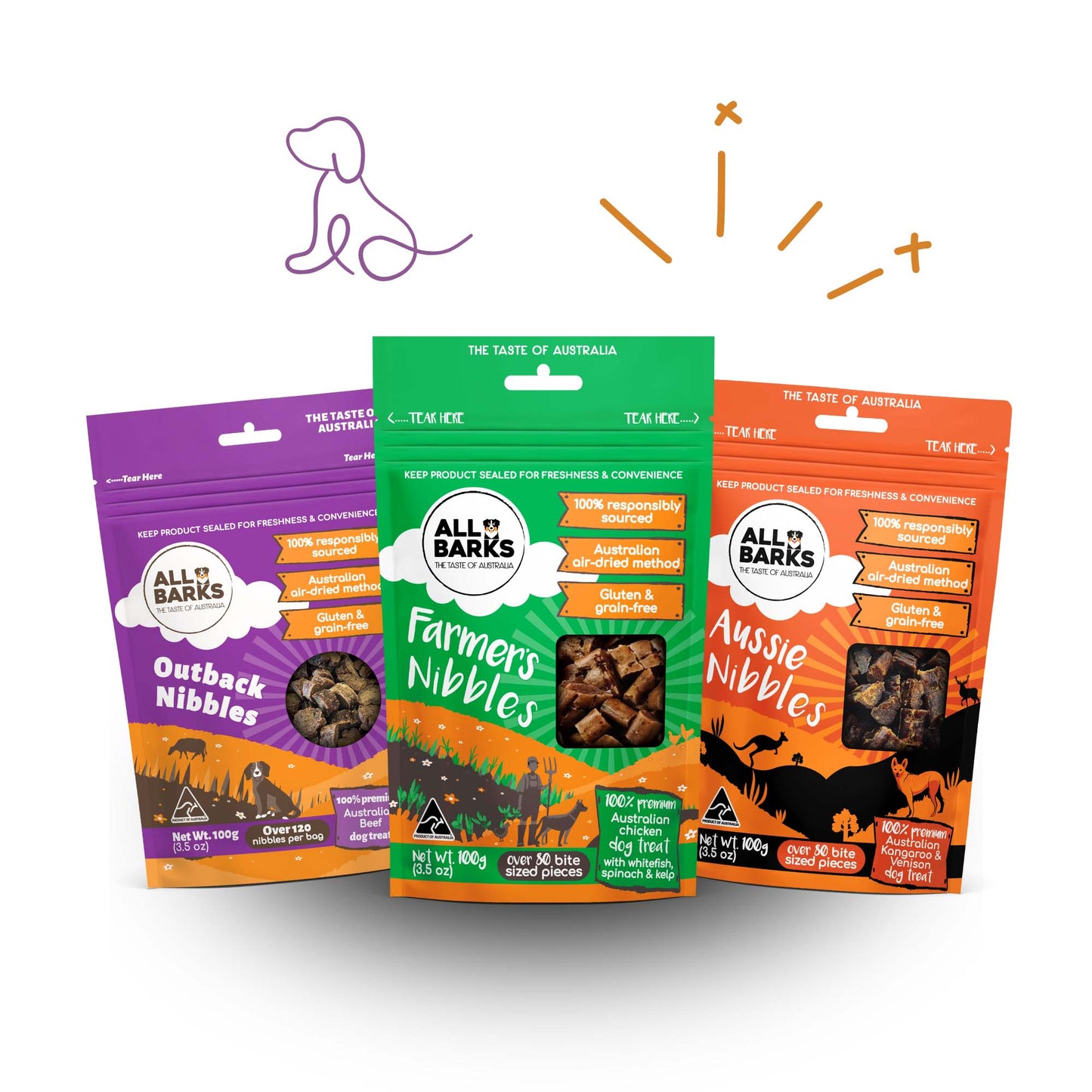 3 Pack Nibble Bundle – Free Shipping!